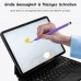 Digiroot Stylus Pen,4 Stück Tablet Stift mit 8er Gummi Ersatzspitzen,2-in-1 Touchscreen Stift für Android/IOS Tablets/Smartphone
